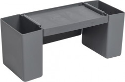 Полка-органайзер VIOLET сборная (серый) 161118