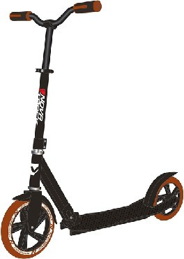 Самокат NOVATRACK 230.DEFT.BK20 Городской черный 140960