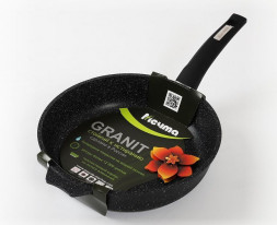 Сковорода МЕЧТА 22802 Гранит black 22см