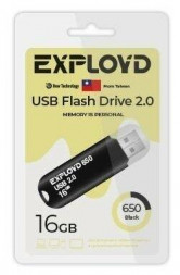 USB флэш-накопитель EXPLOYD EX-16GB-650-Black