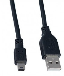 Кабель, переходник PERFEO (U4301) USB2.0 A вилка - MINI USB 5P вилка 1 м