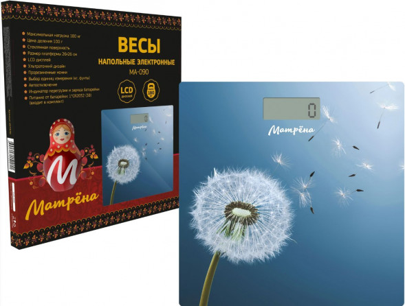 Весы МАТРЁНА МА-090 одуванчик (007836)