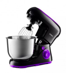 Миксер планетарный KITFORT КТ-3046-1 1300Вт черный/фиолетовый