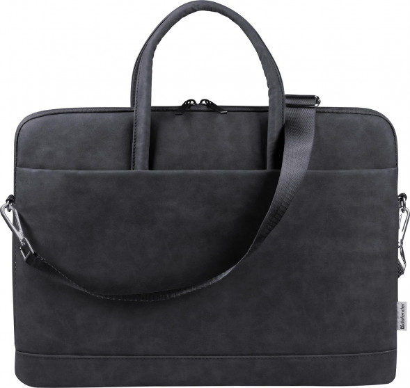 DEFENDER (26130) Trendy 15-16" PU кожа, черный