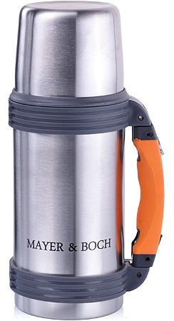 Термос MAYER&amp;BOCH 28043 серебристый/оранжевый