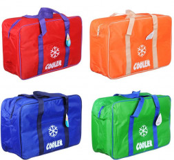 Сумка-Холодильник ЯРКОЕ ЛЕТО Термосумка, 20л, 420D оксфорд, пенополиэтилен, ПЕВА, 41х17х28см, 4 цвета 118-065