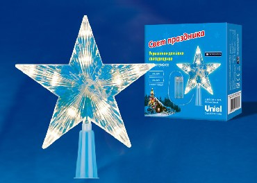 Звезды UNIEL (UL-00005761) ULD-H1515-010/STB/2AA WARM WHITE STAR-2