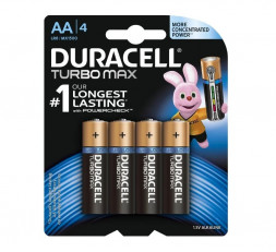 Элементы питания DURACELL LR6-4BL TURBO (Б0014049)