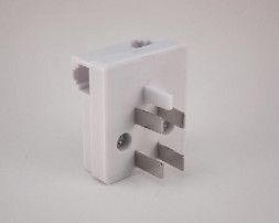 Вилка телефонная REXANT (03-0012-4) вилка телефонная универсальная, серый