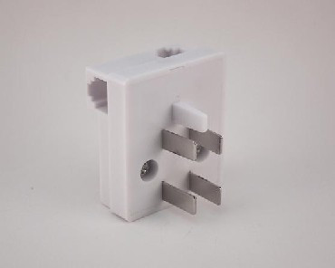 Вилка телефонная REXANT (03-0012-4) вилка телефонная универсальная, серый