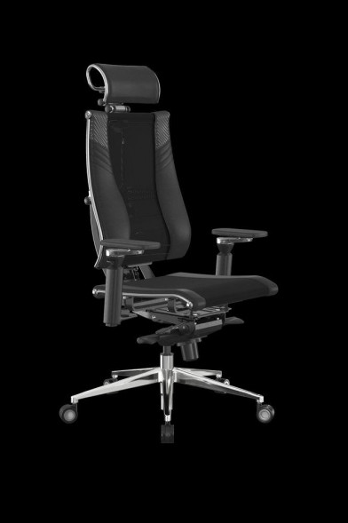 Кресло компьютерное МЕТТА Кресло Y 4DT B2-15D - YM93+Infinity+carbon /Kc14/Nc09/D15P/H2cL-3D(M06.B35.G11.W04) (Черный)