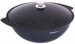Казан KUKMARA кгг65а а/пр литой 6,0л д/плова алюм/кр Granit ultra blue