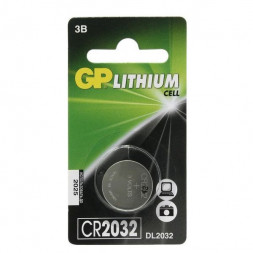 Элементы питания GP (17040) CR2032-2CRU1 (CR2032)