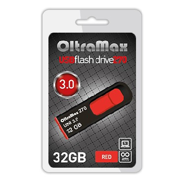 флэш-накопитель OLTRAMAX OM-32GB-270-Red 3.0 красный