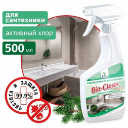 Моющее средство CLEAN&amp;GREEN CG8122 для чистки сантехники Bio-Clean (триггер) 500 мл.