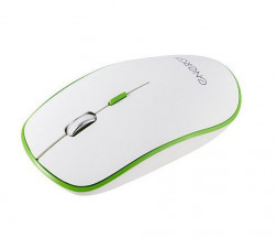 Мышь беспроводная оптическая ENERGY EK-005W, цвет - бело/зелёный 100408