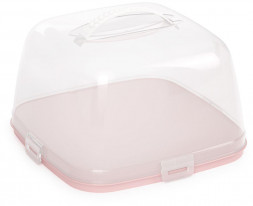 Тортница АЛЬТЕРНАТИВА М8551 розовый