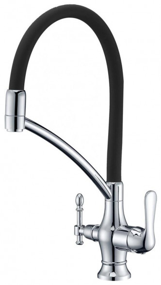 Смеситель для кухни САНАКС 1109 Смеситель на кухню шаровый, модель премиум