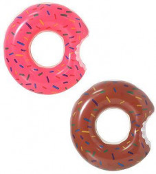 Круг для плавания надувной «Пончик» 85 см Ecos ECOS 993175 (993175)