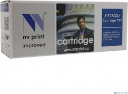 NV PRINT NVPrint Cartridge 737/CF283X Картридж для HP LJ MFP M125/M127/Canon MF 211/212w/216n/217w/ 226dn/229dw, 2200 к