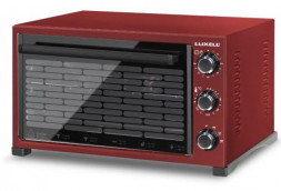 Духовка электрическая LUXELL MO-36CRD (красный, конвекция)