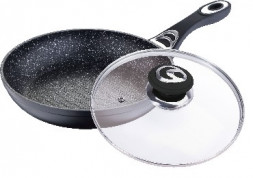 Сковорода MERCURYHAUS MC-6284 22см, с крышкой