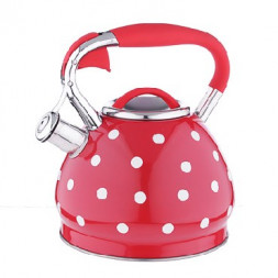Чайник VETTA Чайник стальной 3.0л "Горошек", индукция 847-053