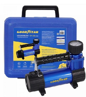 Автокомпрессор GOODYEAR GY000114 GY-30L CASE 30л/мин