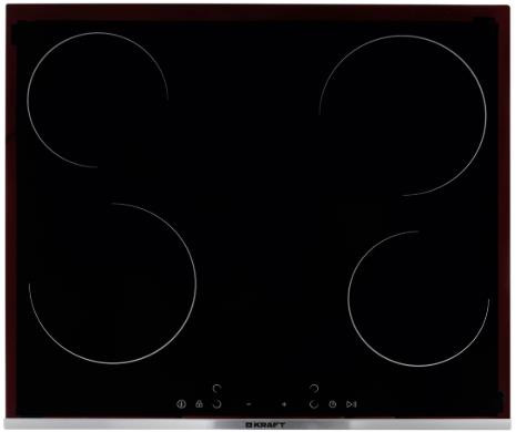 Электрическая варочная панель KRAFT KRAFT KF-EH341CB