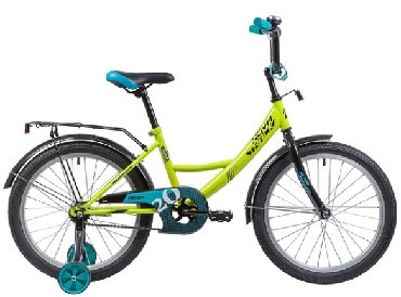 Велосипед NOVATRACK 203VECTOR.GN9 20&quot;, VECTOR, салатовый 133951