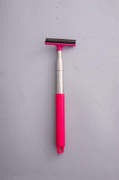 Водосгон для воды LI-SA &quot;Т&quot;-образный, лезвие - 6,5см, телескопическая ручка 23-98см, розовый (LS285/1) 48790