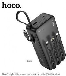 Powe Bank HOCO (6942007645935) J146B 30000mAh 1USB+1Type-C 2.0A, черный
