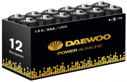 Батарейка DAEWOO LR03/12BOX Power Alkaline