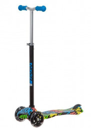 Самокат NOVATRACK 120.NRAINBOW.GBL20 Кикборд синий 141017