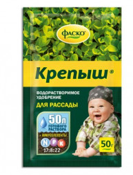 ФАСКО Удобрение сухое Крепыш минеральное для рассады водорастворимое 50гр