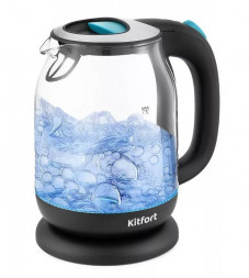 Чайник KITFORT КТ-654-1 1.7л. 2200Вт голубой