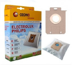 Пылесборники OZONE microne M-02 синтетика компл. 5шт. (10)