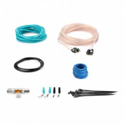 Комплект проводов ASPECT AWK-10.2 для 2-кан. усилителя, омедненный алюминий (ССА), 10AWG, 2RCA-2RCA