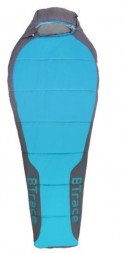 Мешок спальный BTrace Zero L прав. кокон дл.: 220см серый/синий (S0581)