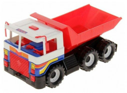 Игрушка ПОЛЕСЬЕ Алмаз , автомобиль-самосвал инерционный (в сеточке) 94841 10264