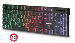 Клавиатура мультимедийная SMARTBUY (SBK-240U-K) ONE 240 USB черный