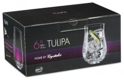Набор стаканов CRYSTALEX CR450201T Набор стаканов TULIPA 6шт 450мл