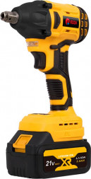 Гайковерт ударный EDON AAW-21/300BL черный/желтый 25088