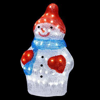 Фигура светодиодная ВОЛШЕБНАЯ СТРАНА Фигура светодиодная из акрила Снеговик 50LED (106185)