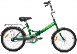 Велосипед STELS Pilot-410 20C Z010 (м)*X0000001140*EP-00005705 13" Зеленый 2024