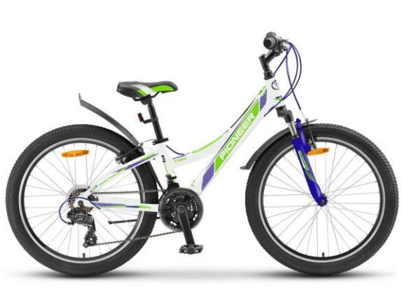Велосипед PIONEER FIESTA 24&quot;/13&quot; white-blue-green