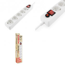 Сетевой фильтр ГАРНИЗОН (08770) EHLW-5 [5 *1,4m*бел]