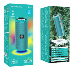 Акустика портативная BOROFONE (6931474749918) BR15 бирюзовый