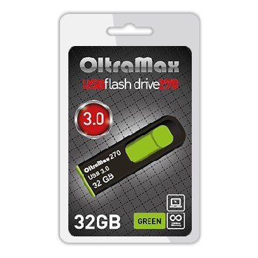 флэш-накопитель OLTRAMAX OM-32GB-270-Green 3.0 зеленый