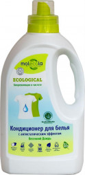 Кондиционер для белья MOLECOLA Кондиционер для белья с антистатическим эффектом Весенний Дождь 1000 мл, 71478